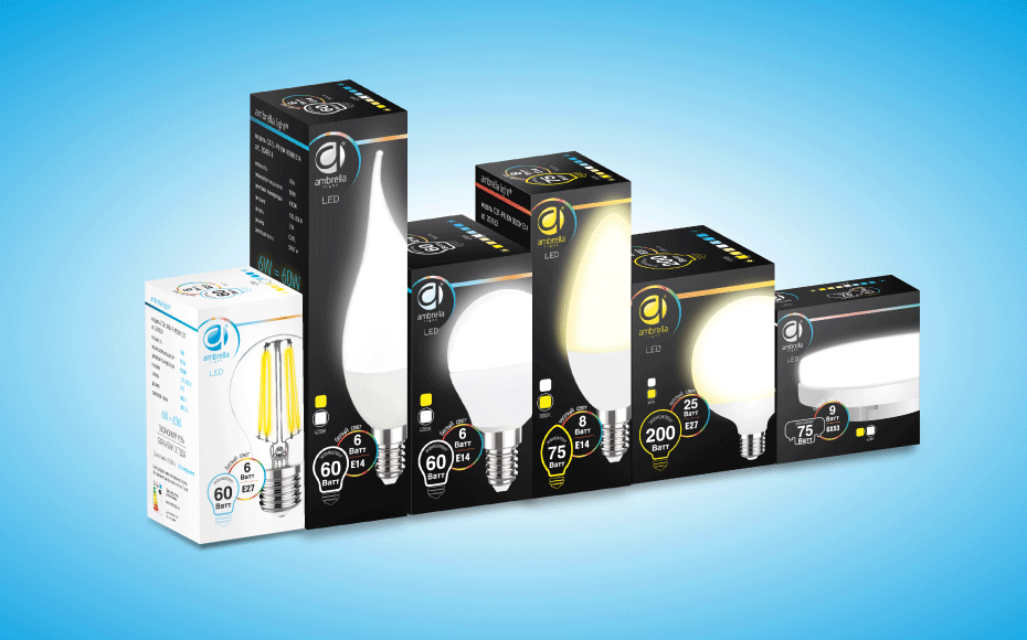 Поступление модельного ряда светодиодных ламп