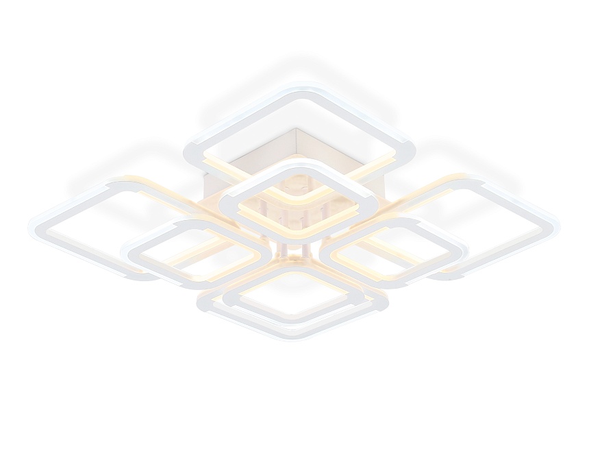 FA8950/4+4 WH белый 101W 3000-6000K 540*540*120 (ПДУ ИК)