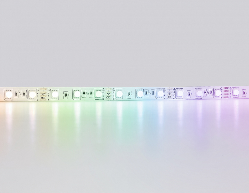 GS2402 5050 60Led/ 14.4W m/ 12V IP20 RGB/ 5000*10*1.87mm (4 конт.) комплект GS2402 5050 60Led/ 14.4W m/ 12V IP20 RGB/ 5000*10*1.87mm (4 конт.) комплект