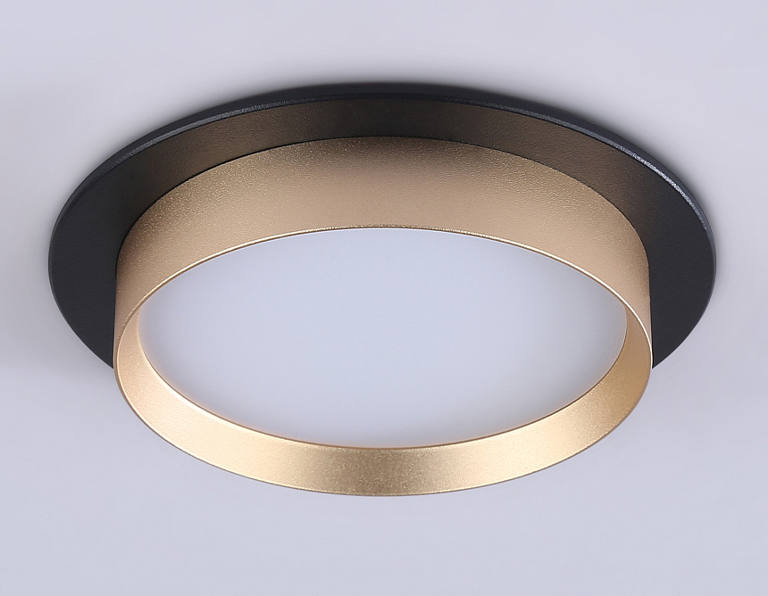 TN5228 BK/GD черный/золото GX53 max 12W D110*35