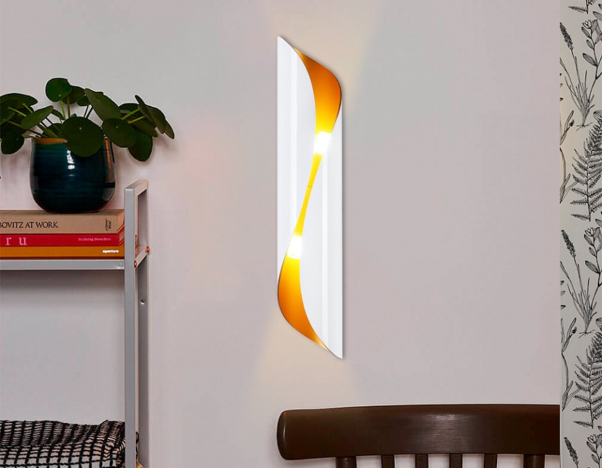 FW240 WH/GD белый/золото G9/2 max 40W 400*80*100 (лампы LED G9 7W 4200K в комплекте) FW240 WH/GD белый/золото G9/2 max 40W 400*80*100 (лампы LED G9 7W 4200K в комплекте)