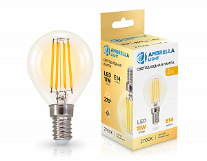 451133 Filament LED P45 11W E14 2700K 220-240V
