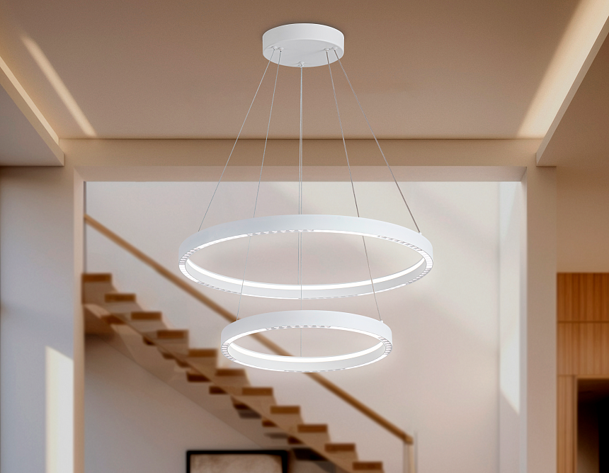 FL5862/2 WH белый 45W 3000K/4200K/6400K D600/400*830 (без ПДУ)