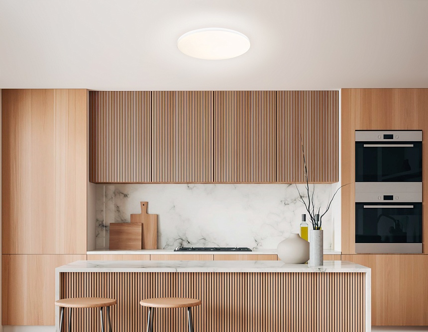 FZ2001 WH белый IP54 20W 3000K-6500K+RGB Wi-Fi Алиса/Tuya/Smart Home/Alexa D300*55 (ПДУ ИК)