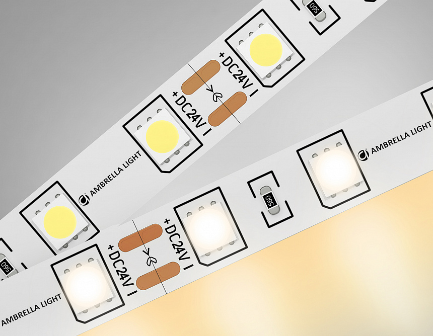 GS4001 5050 60Led/ 14.4W m/ 24V IP20 3000K/ 5000*10*1.87mm (2 конт.) GS4001 5050 60Led/ 14.4W m/ 24V IP20 3000K/ 5000*10*1.87mm (2 конт.)