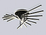 FL6292 BK черный 160W 3000K-6400K 1100*790*315 (ПДУ ИК)