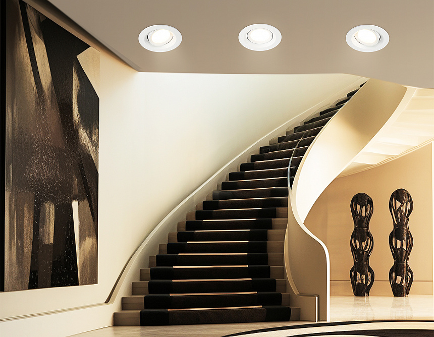 TN1141 WH белый IP44 GU5.3 D95*38