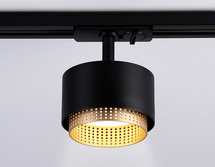 GL5381 BK/GD черный/золото GX53 max 12W D95*130