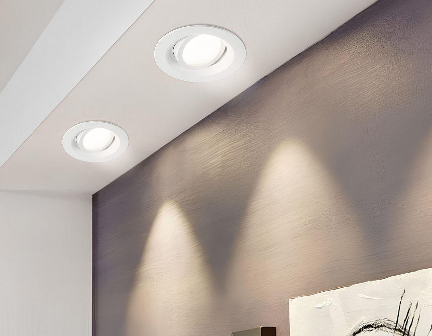 TN102741 WH белый IP20 GU5.3 D95*25