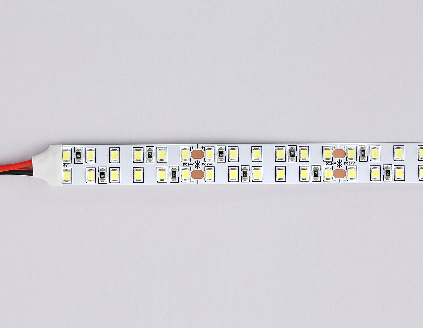 GS3703 2835 240Led /24W m/ 24V IP20 6500K/ 5000*14*1.2mm (2 конт.) GS3703 2835 240Led /24W m/ 24V IP20 6500K/ 5000*14*1.2mm (2 конт.)