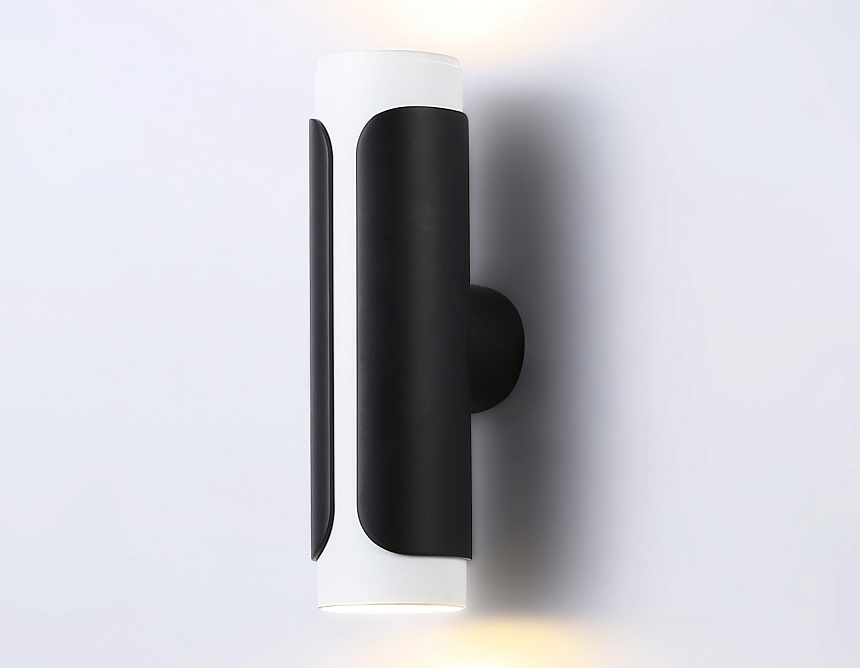 TN51617/2 BK/WH черный/белый GU10/2 D58*195*82