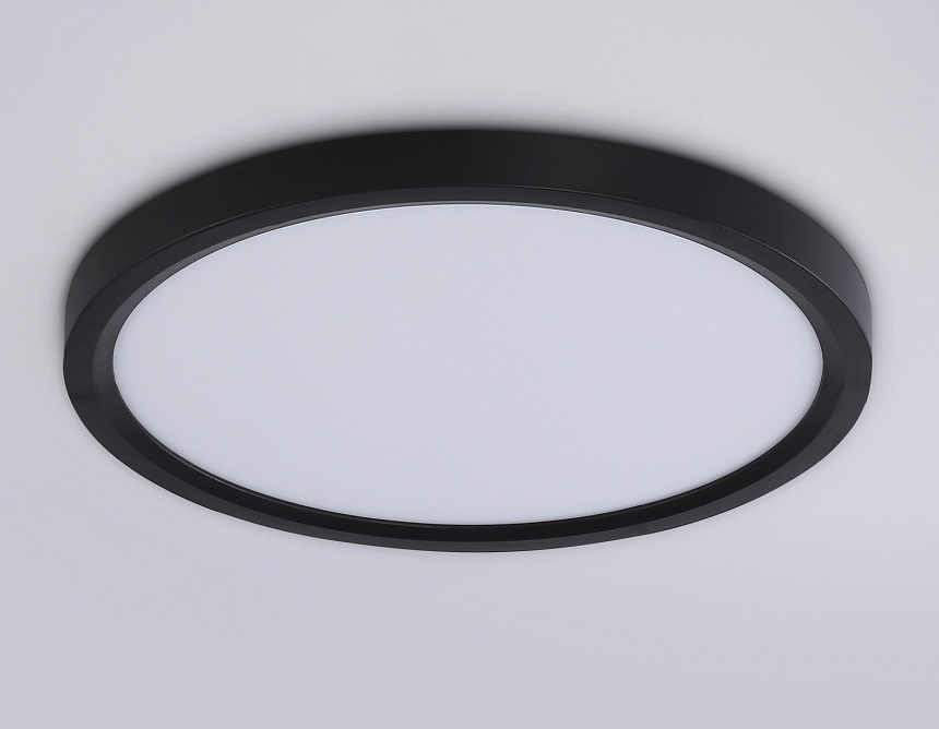 FZ1904 BK черный IP54 20W 3000K-6500K CCT-переключатель D300*25 (Без ПДУ)