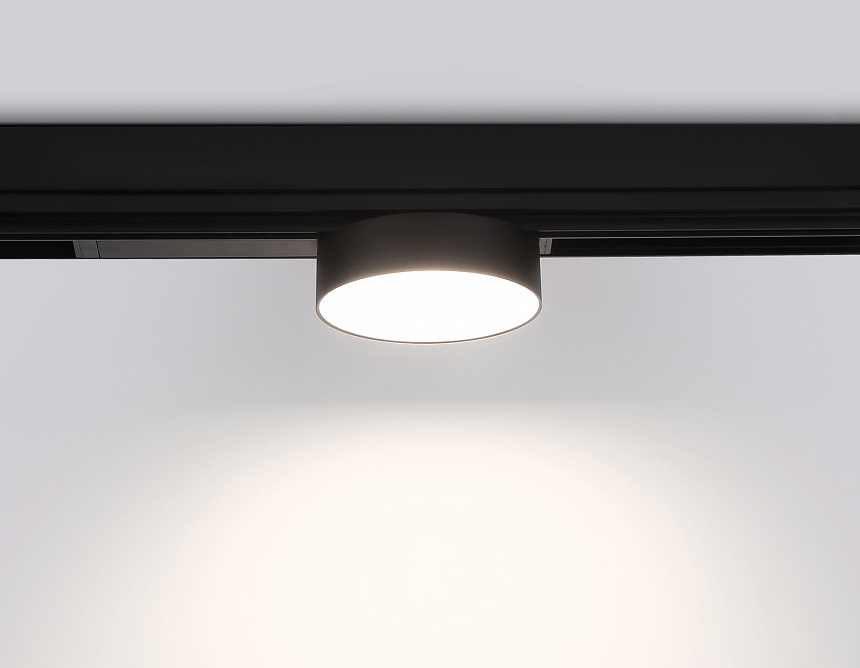 GL1381 BK черный IP20 15W 3000K-6400K 220V 120° D115/232*115*77 (Без ПДУ)