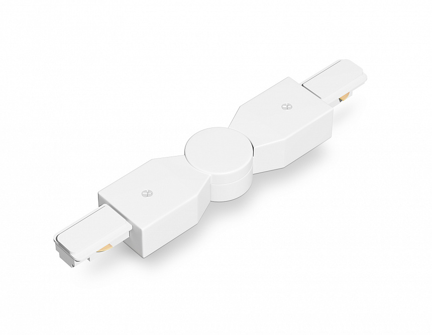 GL7179 WH белый коннектор поворотный шарнирный для однофазного шинопровода Standard 220V 285*35*20