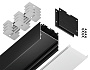 GP3100BK черный 2000*50*50