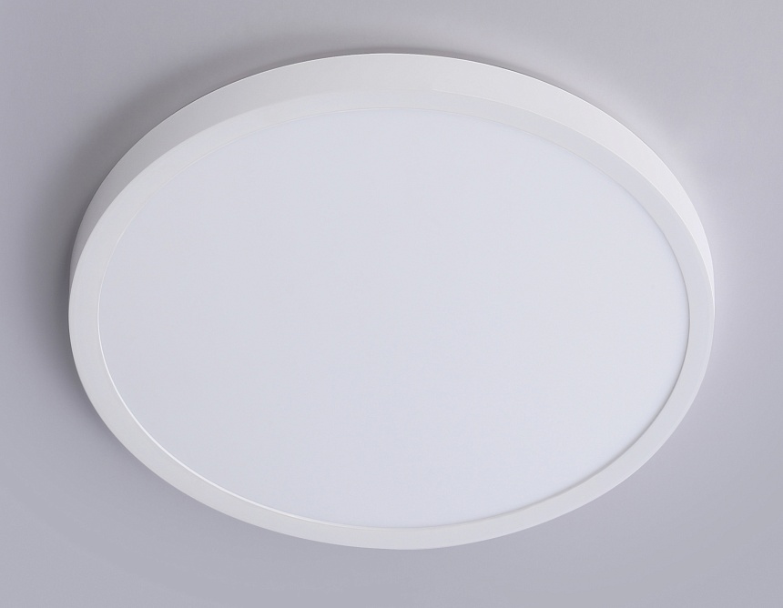 FZ1951 WH белый IP54 20W 5000K D270*15 (Без ПДУ)