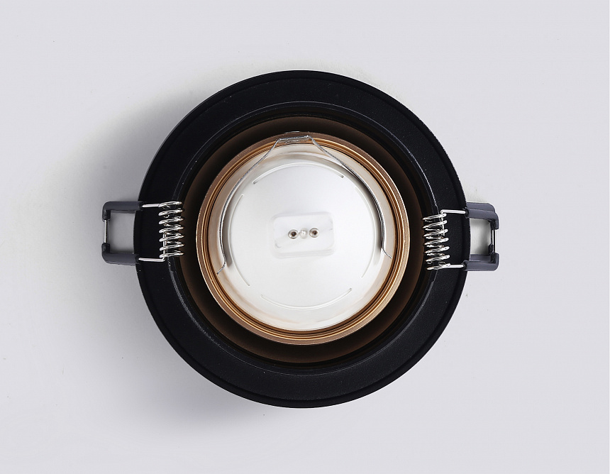 TN102725 BK/GD черный/золото GU5.3 92*92*23