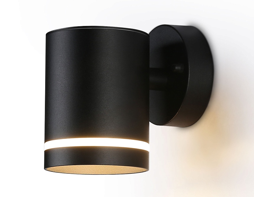 ST3327 BK черный IP54 GX53 max 15W 110*85*125 ST3327 BK черный IP54 GX53 max 15W 110*85*125