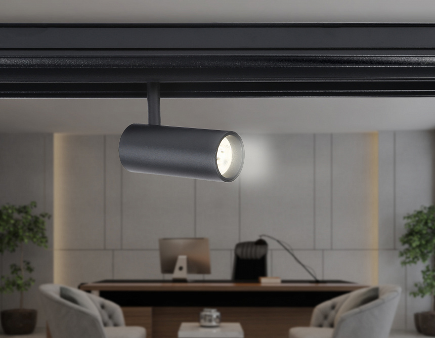 GL3814 BK черный IP20 7W 4200K 48V 24° D35*80