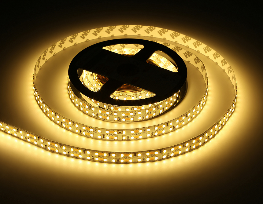 GS1701 2835 240Led/ 24W m/ 12V IP20 3000K/ 5000*10*1.2mm (2 конт.) GS1701 2835 240Led/ 24W m/ 12V IP20 3000K/ 5000*10*1.2mm (2 конт.)