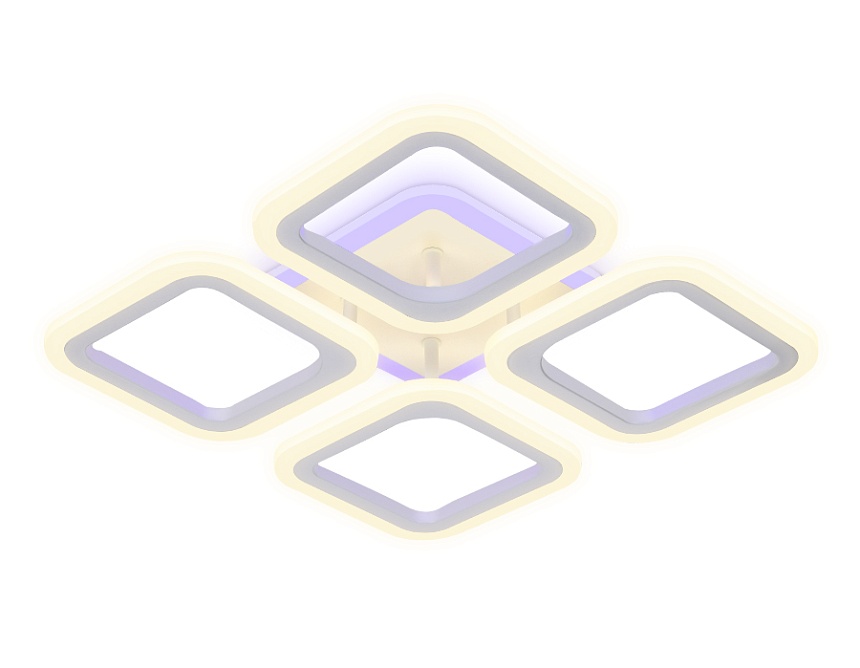 FA441/4 WH белый 72W 520*520*80 (ПДУ РАДИО 2.4G)