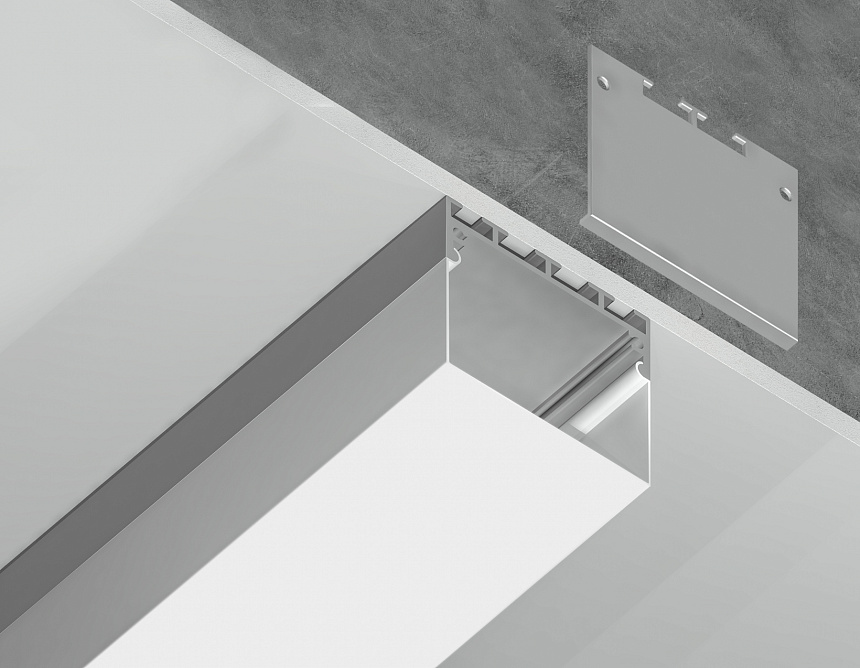 GP3070AL серебро 2000*45*42