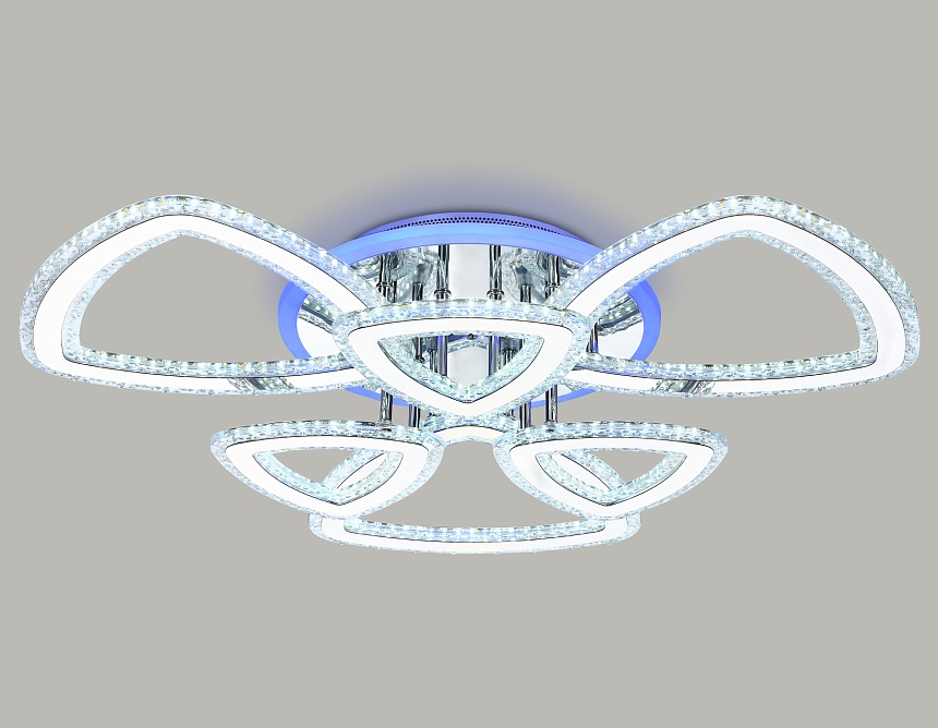 FA8861/3+3 CH хром 153W 3000K+6400K/3000K/6400K/4200K+4200K 670*610*130 (ПДУ РАДИО 2.4G)