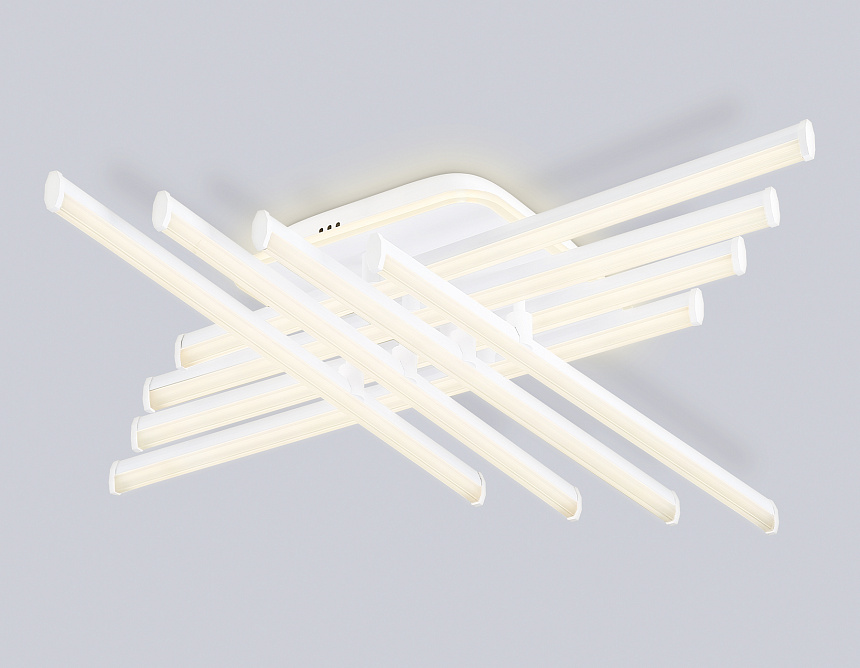 FL6261 WH белый 130W 3000K-6400K 810*810*130 (ПДУ ИК) FL6261 WH белый 130W 3000K-6400K 810*810*130 (ПДУ ИК)