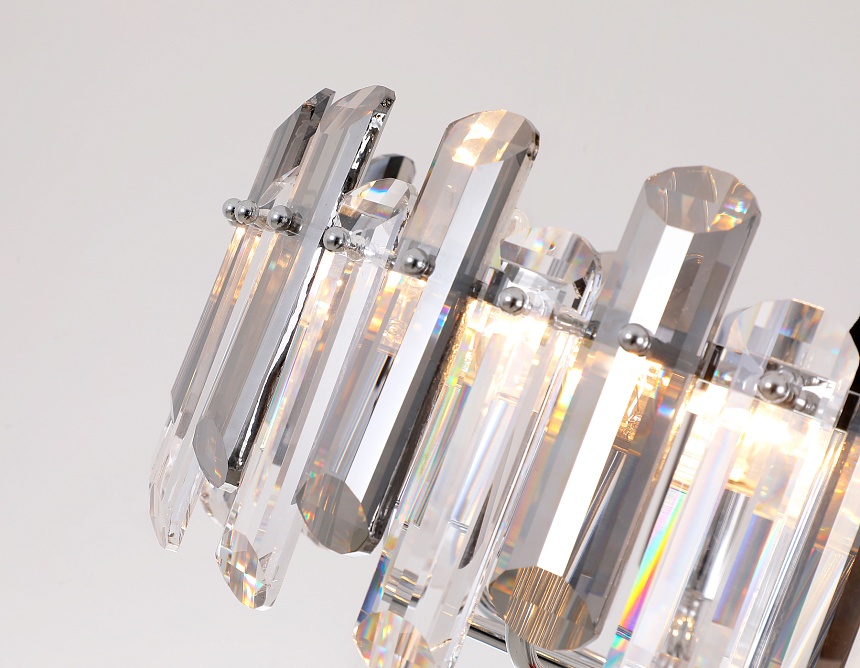 TR5303/8 CH/SM хром/дымчатый E14/8 max 40W D500*615