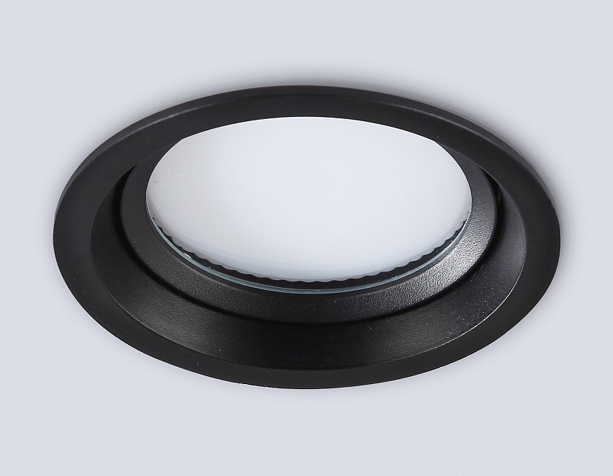 TN6653 BK черный IP44 GX53 D110*48