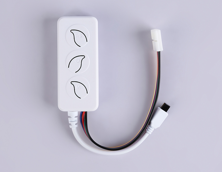 GS11601 контроллер WIFI Tuya RGB+CCC 10A 12V 120W/ 24V 240W (ПДУ ИК CR2025)