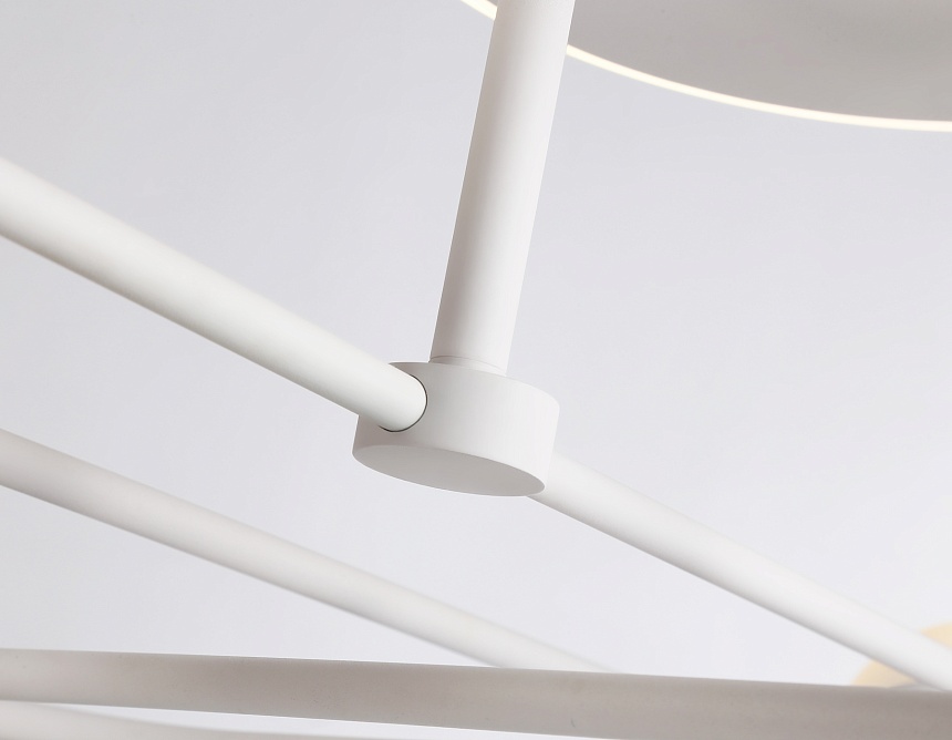 FL66229/6 WH белый 48W 3000K-6400K+G9/4 880*880*240 (ПДУ ИК)