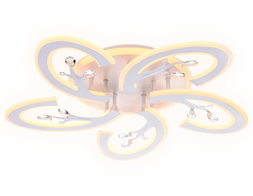 FA512/5 WH белый 120W 610*580*80 (ПДУ РАДИО 2.4G)