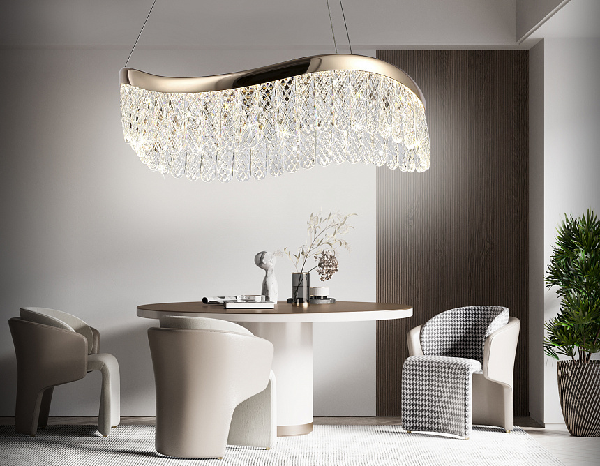 TR49717 GD золото 34W 3000K/4200K/6400K D500*1010 (Без ПДУ)