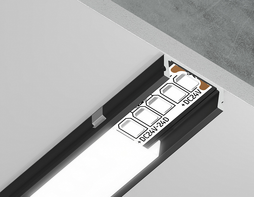 GP1700BK черный 2000*15.5*6