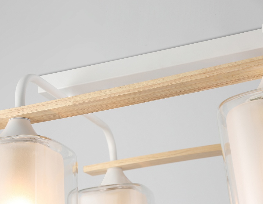 TR3033246/4 WH/WD белый/дерево E27/4 max 60W 340*340*245