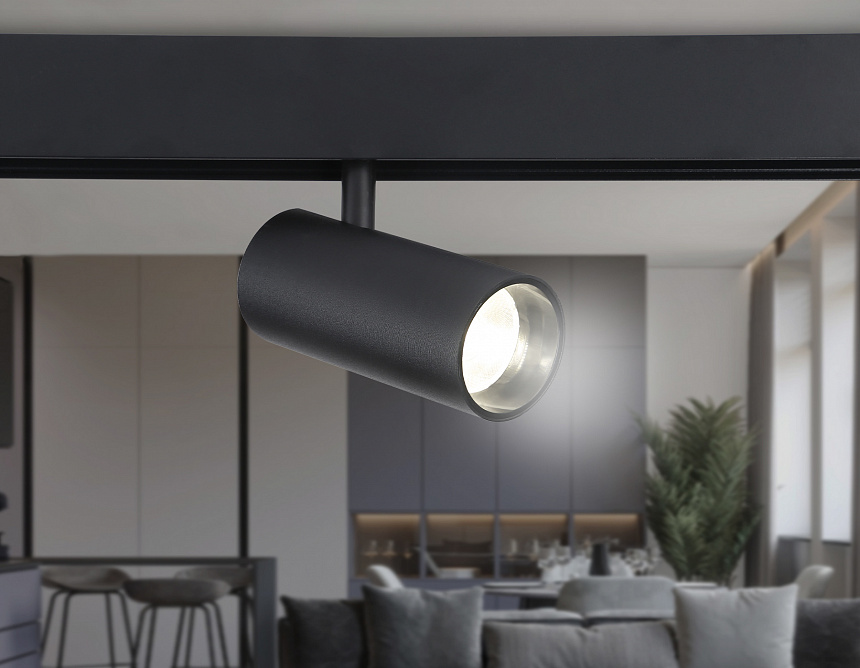 GL3833 BK черный IP20 15W 4200K 48V 24° D57*128