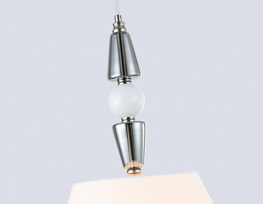 LH75250 SN/FR сатин никель/белый матовый E27 max 60W D360*500