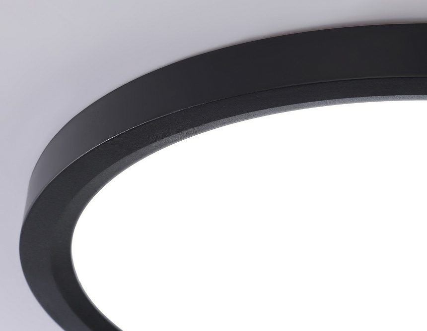 FZ1910 BK черный IP54 44W 3000K-6500K CCT-переключатель D600*25 (Без ПДУ)