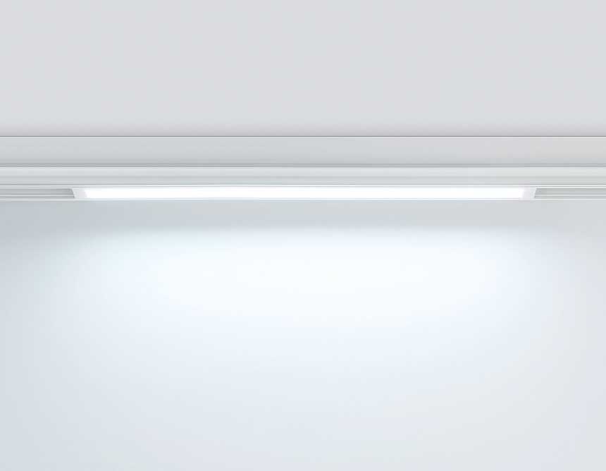 GL1281 WH белый IP20 18W 3000K-6400K 220V 120° 452*25*42 (Без ПДУ)