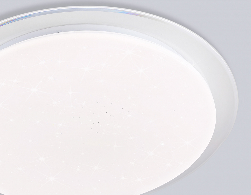 FZ780 WH белый IP20 60W 3000-6500K+RGB 570*55 (ПДУ ИК) FZ780 WH белый IP20 60W 3000-6500K+RGB 570*55 (ПДУ ИК)