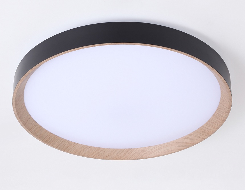 FZ1326 BK/LWD черный/светлое дерево IP20 60W D490*80 (ПДУ ИК)