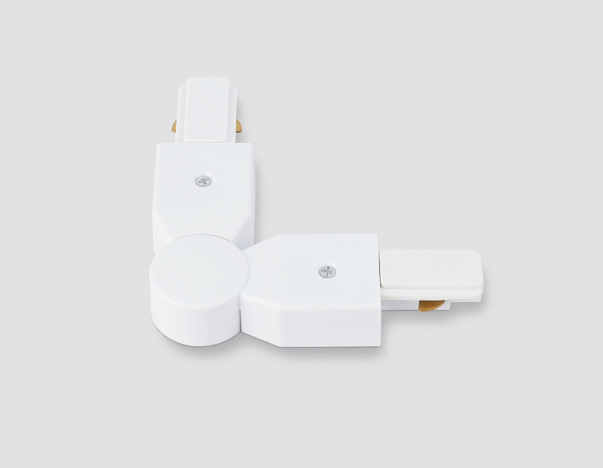 GL7179 WH белый коннектор поворотный шарнирный для однофазного шинопровода Standard 220V 285*35*20