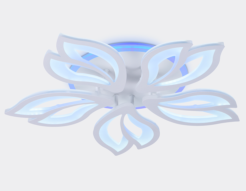 FA543/5 WH белый 104W 580*560*80 (ПДУ РАДИО 2.4)