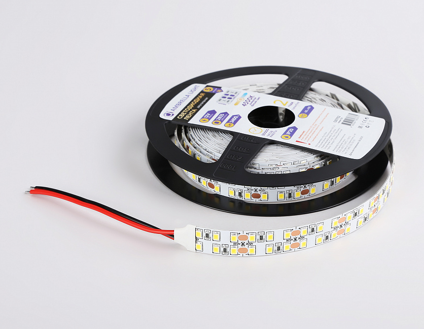 GS1702 2835 240Led/ 24W m/ 12V IP20 4500K/ 5000*10*1.2mm (2 конт.) GS1702 2835 240Led/ 24W m/ 12V IP20 4500K/ 5000*10*1.2mm (2 конт.)