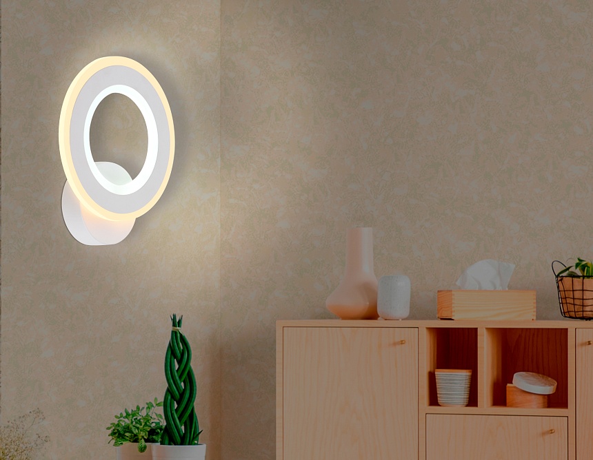 FA8812 WH белый 11W 190*220*50 FA8812 WH белый 11W 190*220*50