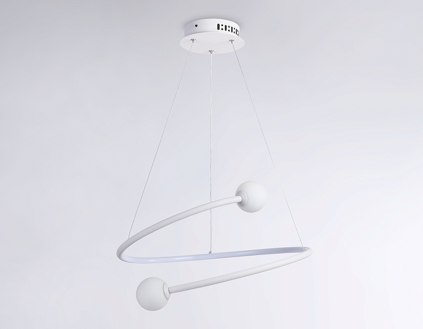 FL66291 WH белый 39W 3000K-6400K D500*1000 (ПДУ ИК)