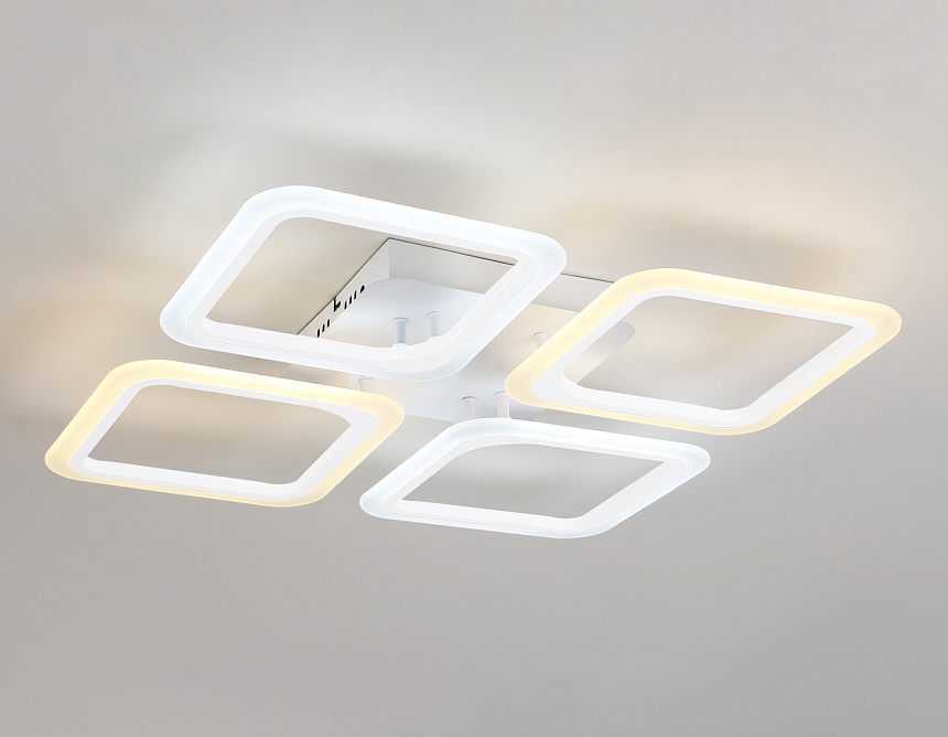 FA4375/4 WH белый 4200K/3000K+6400K/6400K+3000K 73W 530*530*75 (ПДУ ИК)