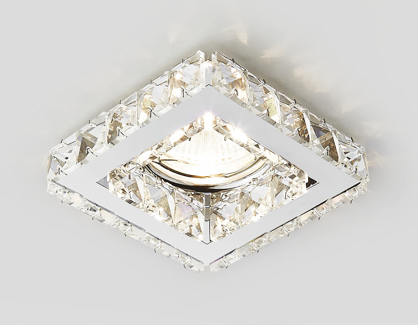 K110 CL/CH хром/прозрачный хрусталь MR16