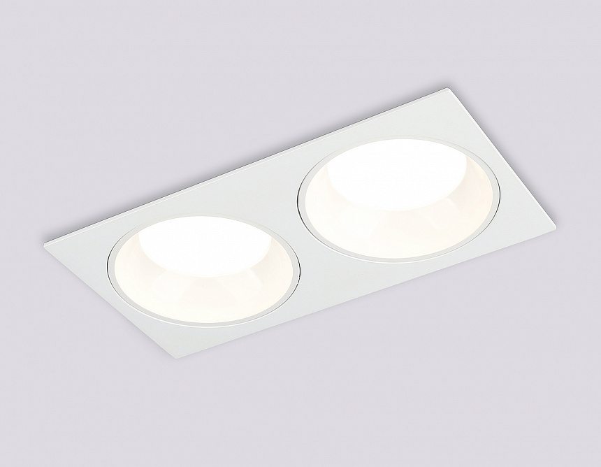 TN52343/2 SWH/GWH белый песок/белый глянец GX53 max 12W 220*115*25